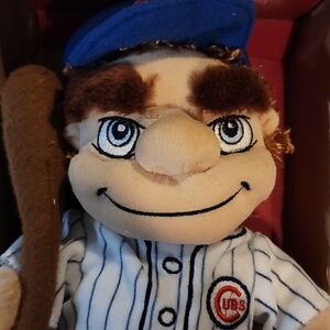 Chicago Cubs Vintage Animated Musical Baseball Player